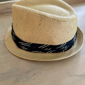 Zara Tan Fedora with Black Band